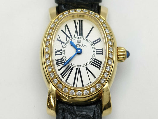 WALTHAM 95590.52 TO10032 Quartz K18 37.4g Women's Watch