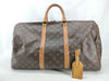 LOUIS VUITTON Monogram Keepall Bandouliere 60 M41412 TH0924 Padlock Key Name Tag Boston Bag