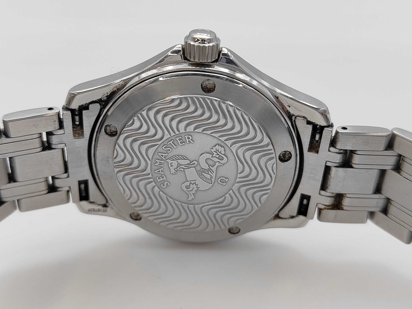 OMEGA 55187839 Quartz Blue Dial Immovable Men's Watch