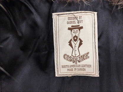 Women's Leather Jacket with Fur Coat