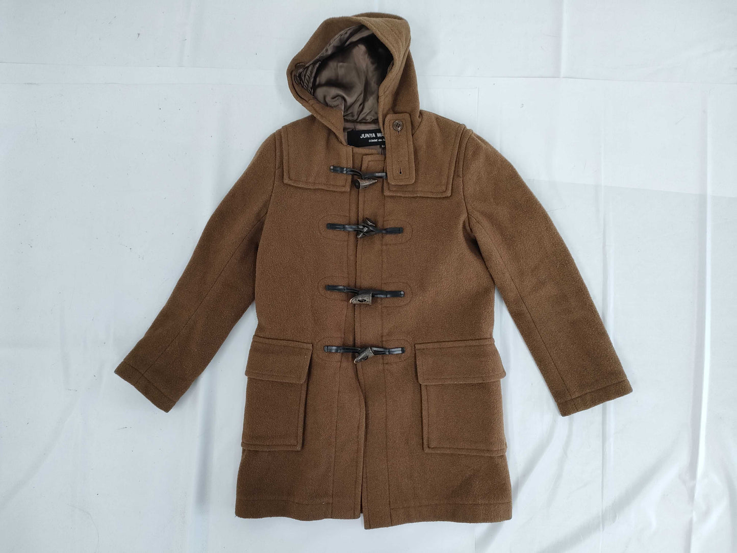 JUNYA WATANABE COMME des GARÇONS Duffle Coat, Brown, Size XS