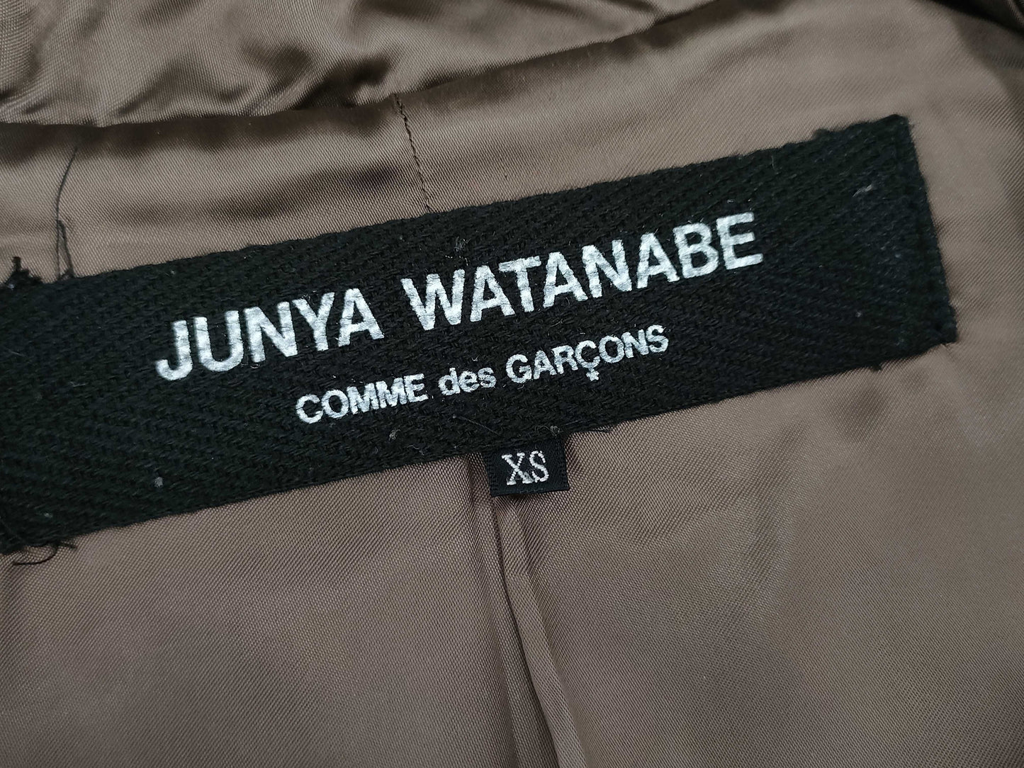 JUNYA WATANABE COMME des GARÇONS Duffle Coat, Brown, Size XS