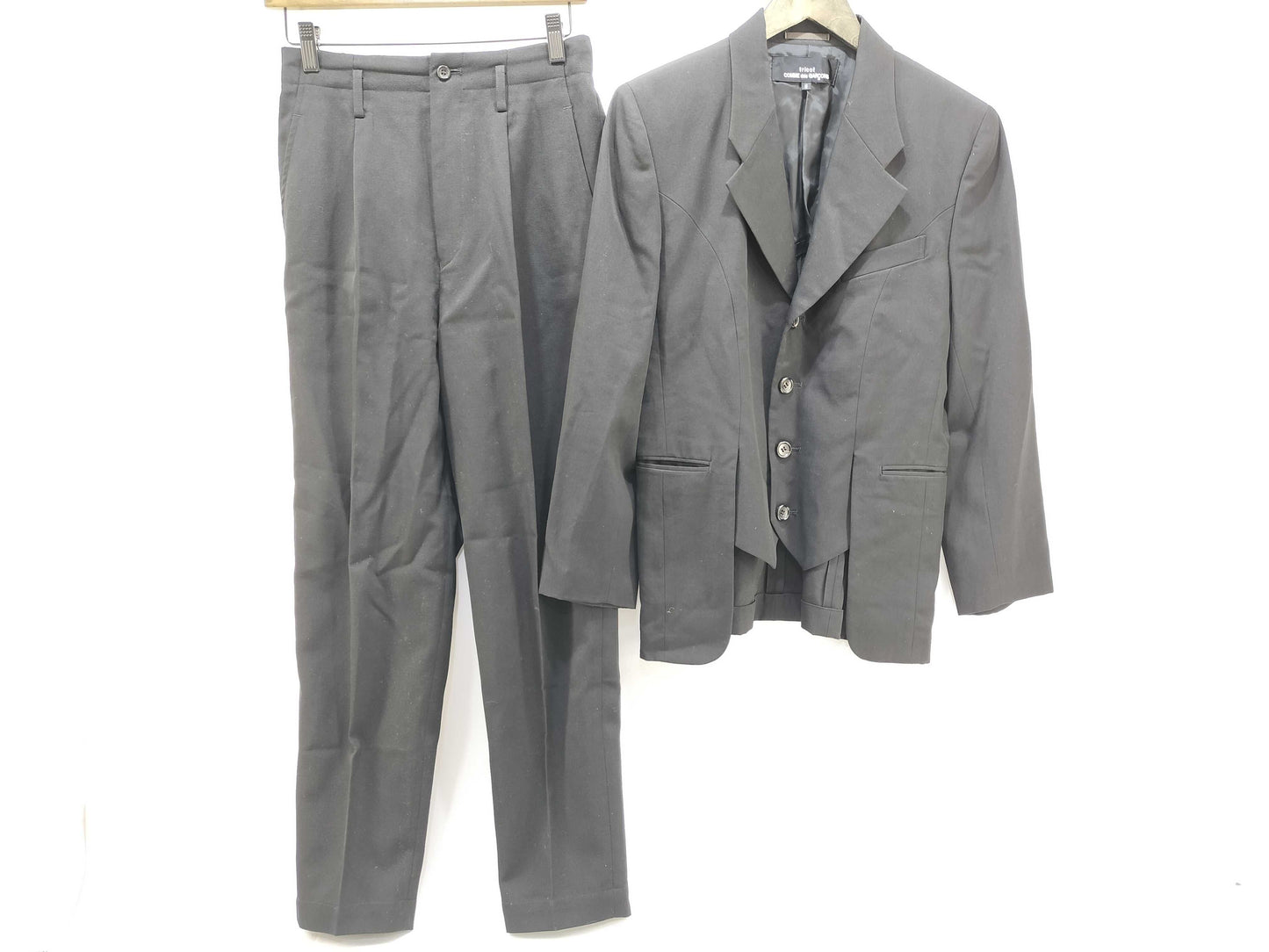 COMME des GARCONS tricot COMME des GARCONS AD1992 Set Black Tricot Comme des Garcons Other Apparel