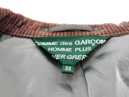 COMME des GARCONS HOMME PLUS EVER GREEN Corduroy Jacket