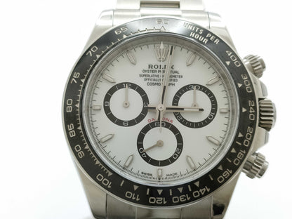 ROLEX 126500LN 2AT96936 White Dial Oyster Breath Men's Watch