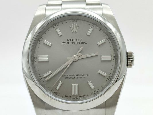 ROLEX 116000 3ZV91221 Silver Dial Oyster Breath Men's Watch