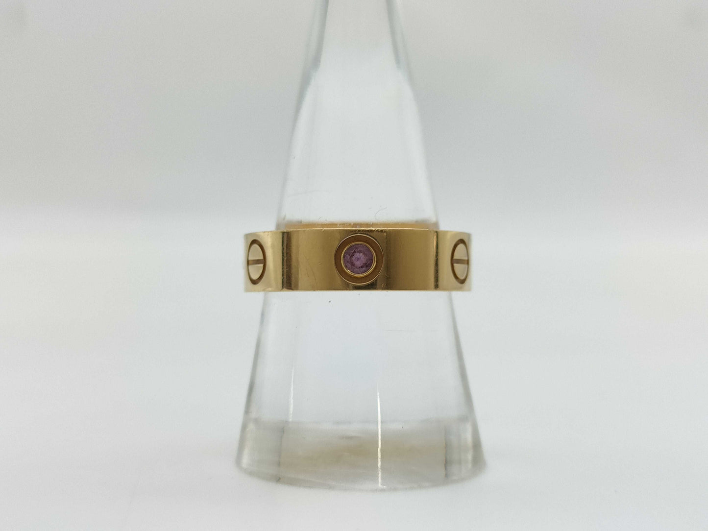 Cartier Love #56 1PS PG 750 9.9g Ring 