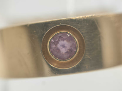 Cartier Love #56 1PS PG 750 9.9g Ring 