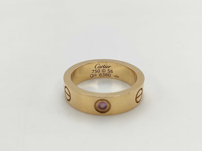 Cartier Love #56 1PS PG 750 9.9g Ring 