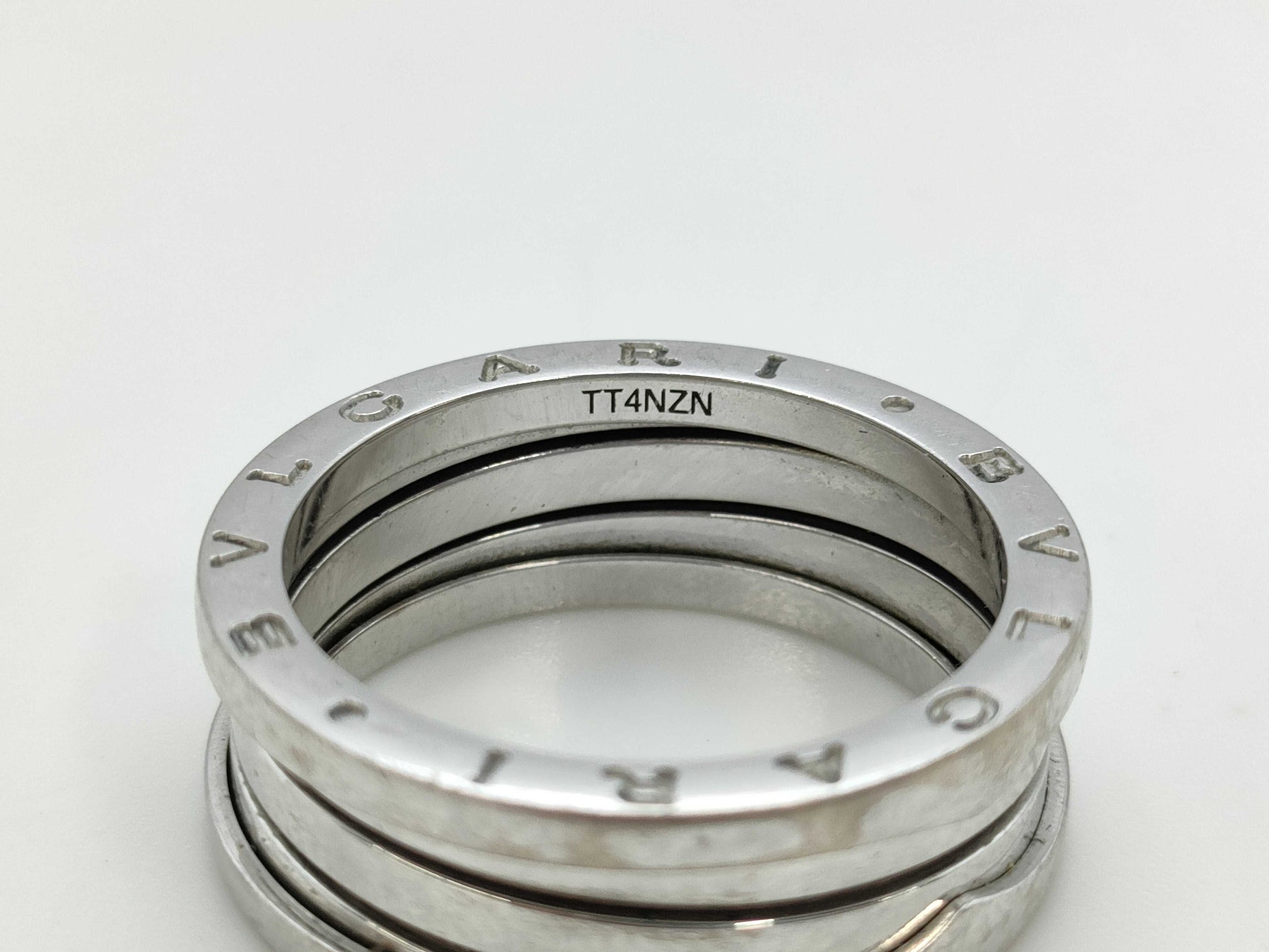 BVLGARI B.zero1 #64 WG Au750 12.4g Ring 