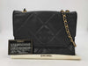 CHANEL Matlassse Lambskin Chain Shoulder Bag with Seal Bag