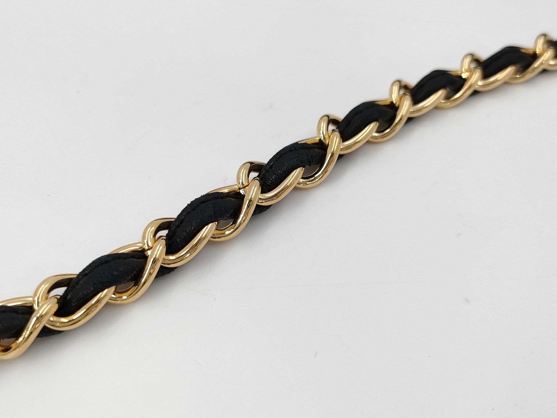 CHANEL Matlassse Lambskin Chain Shoulder Bag with Seal Bag