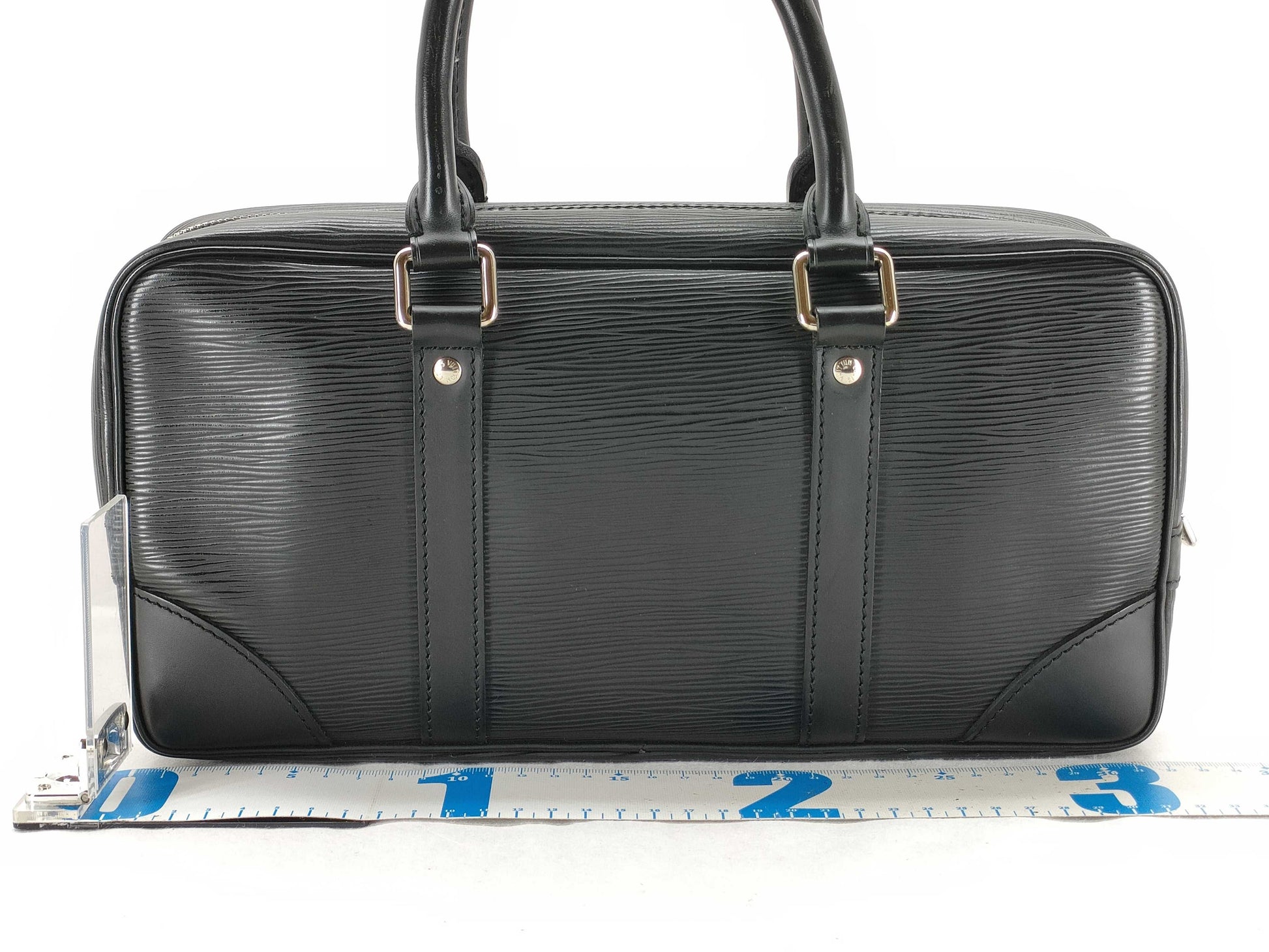 LOUIS VUITTON Epi Vivienne Long Black Handbag