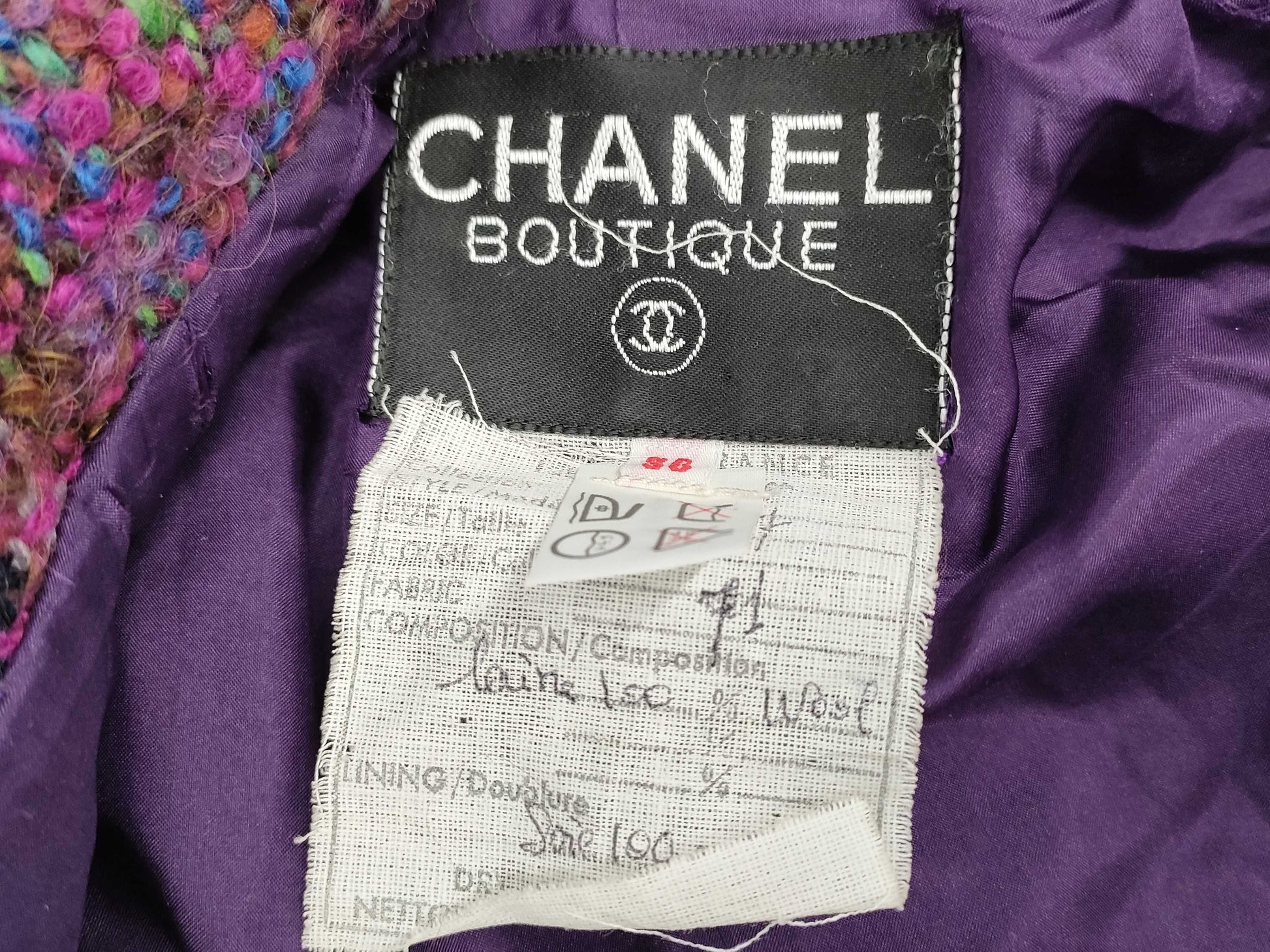 CHANEL Tweed Jacket Jacket