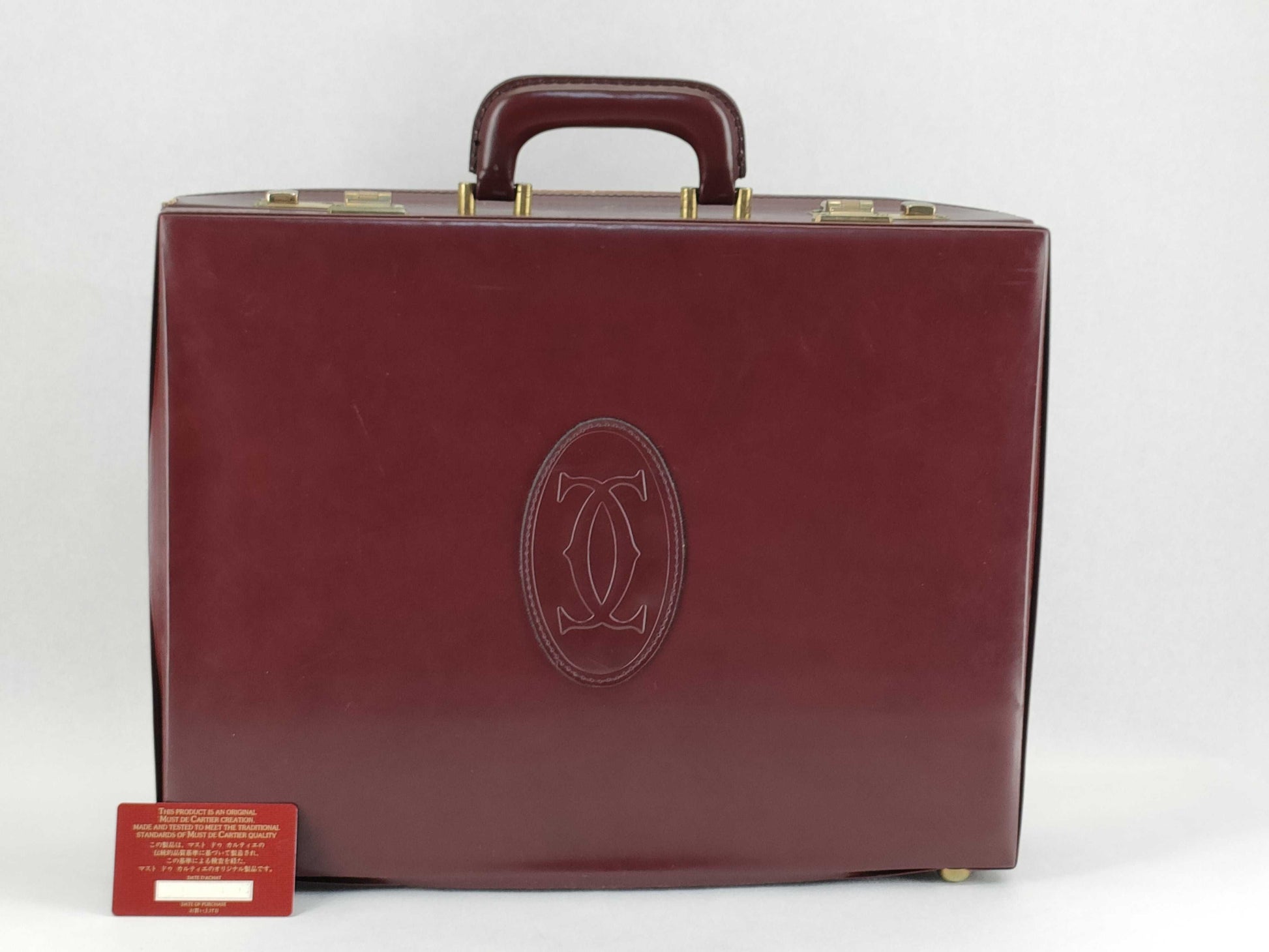 Cartier Must Cartier Must Line Attache Case Business Bag