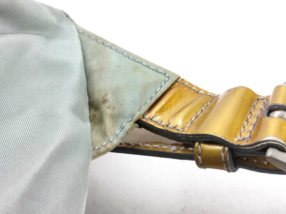 PRADA Nylon Backpack Light Blue