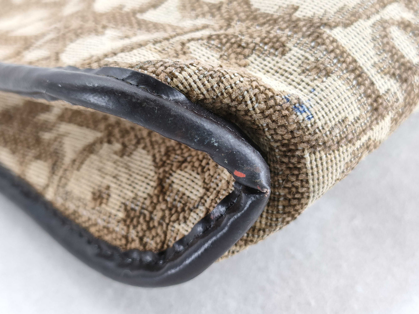 Dior Trotter Dior Clutch Bag Canvas Brown Clutch Bag