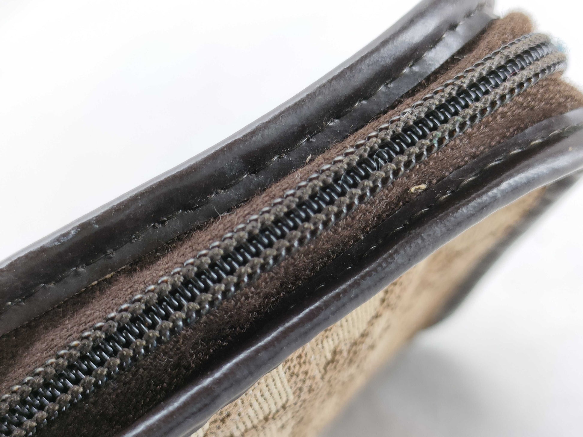 Dior Trotter Dior Clutch Bag Canvas Brown Clutch Bag