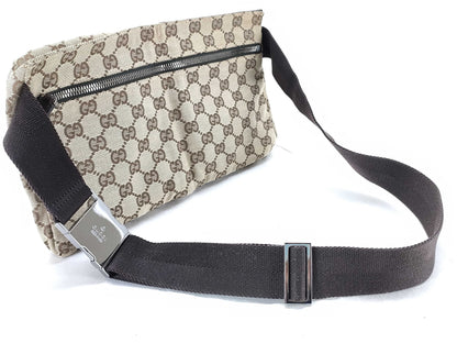 GUCCI GG Canvas Waist Bag 23566