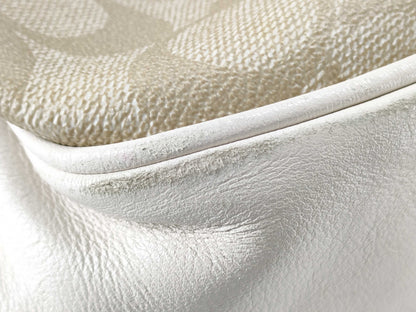 COACH Signature 2-way bag/handbag/pouch/tote bag