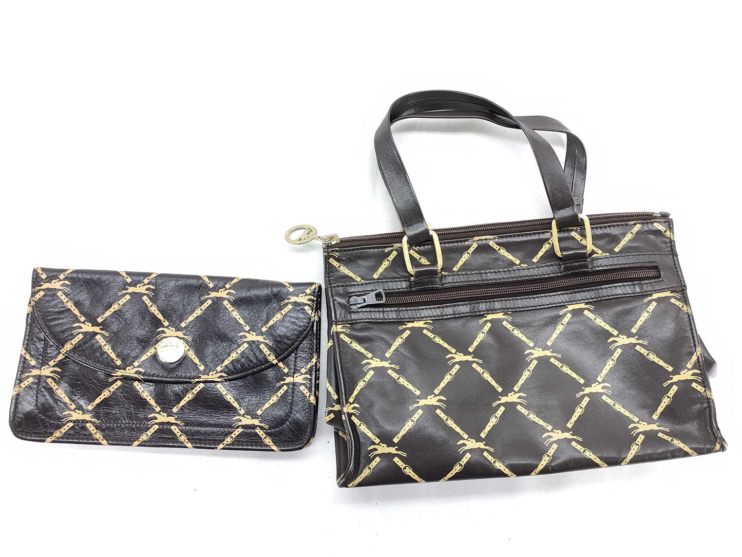 LONG CHAMP Logo Handbag/Clutch Bag Handbag