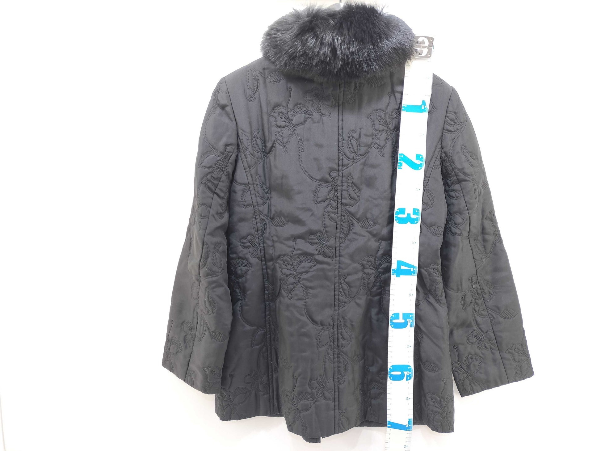 LEONARD LEONARD Leonard Silk Fox Fur Jacket Jacket