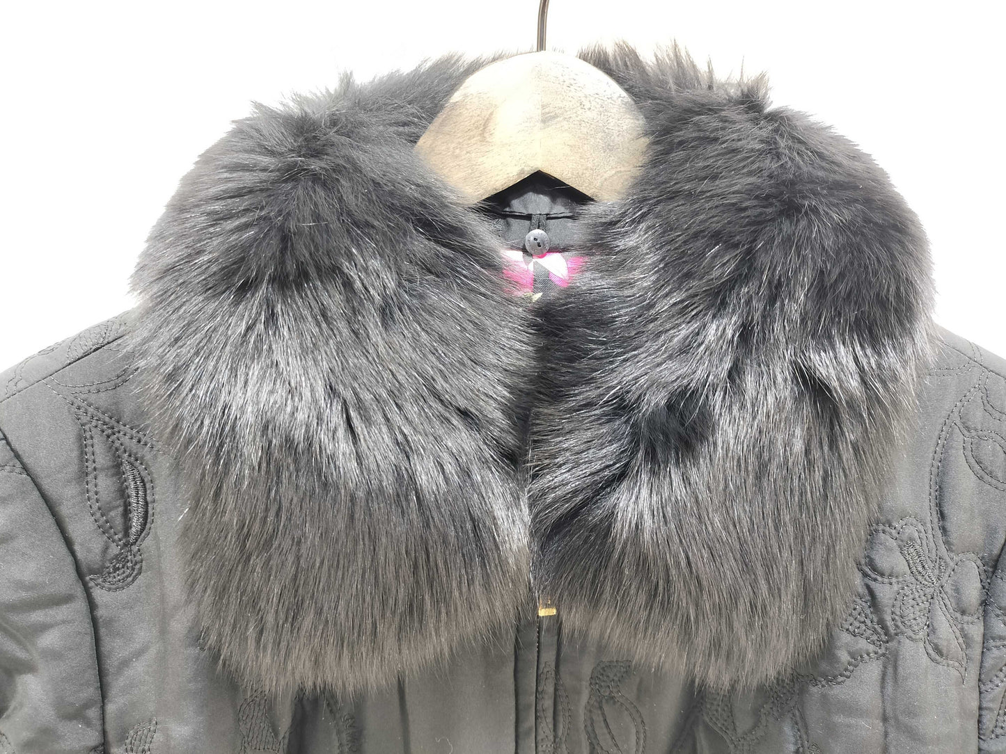 LEONARD LEONARD Leonard Silk Fox Fur Jacket Jacket