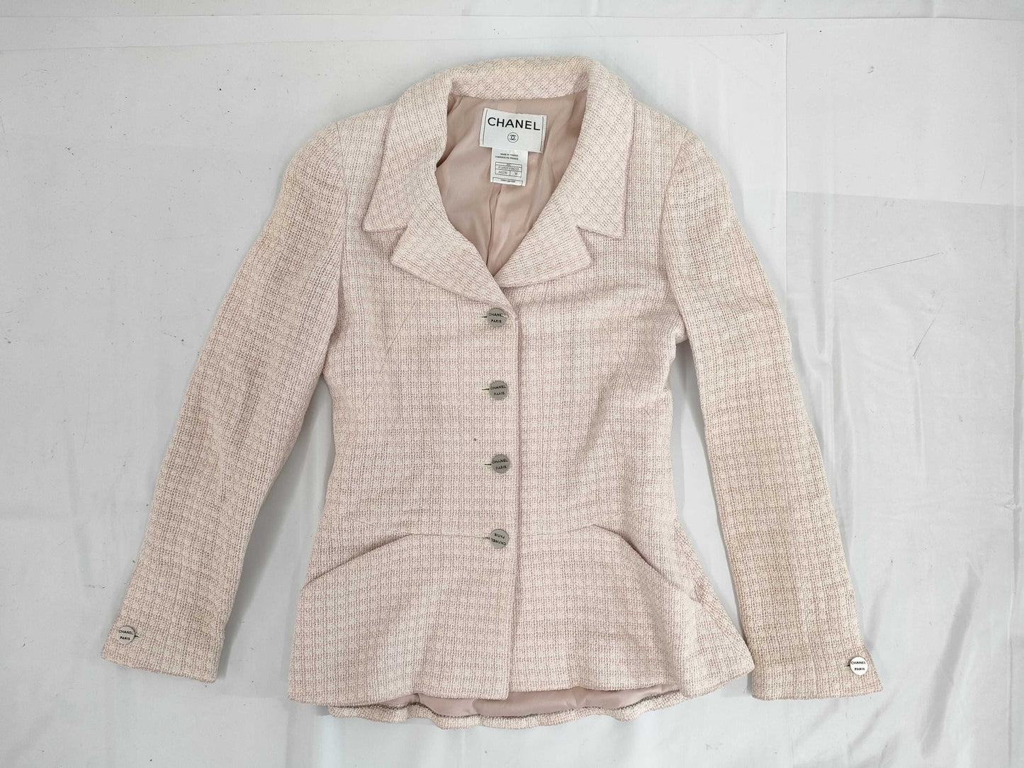 CHANEL CHANEL Tweed Jacket Size 38 Jacket
