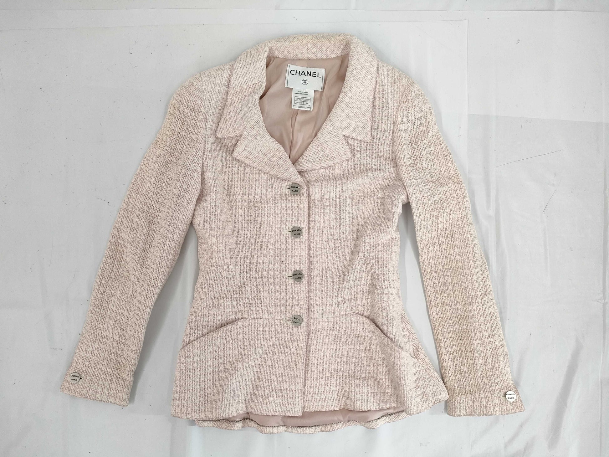 CHANEL CHANEL Tweed Jacket Size 38 Jacket