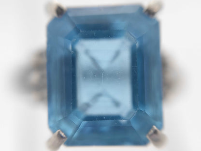 Colored Stone Diamond Pt900 7.0g Ring 