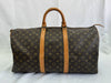 LOUIS VUITTON Monogram Keepall 50 Boston Bag