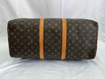 LOUIS VUITTON Monogram Keepall 50 Boston Bag