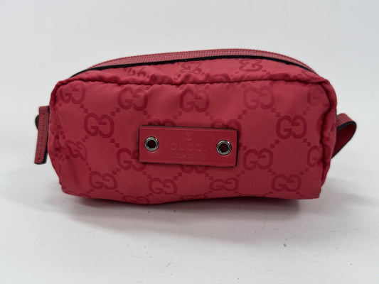 GUCCI GG Nylon Pouch Pouch
