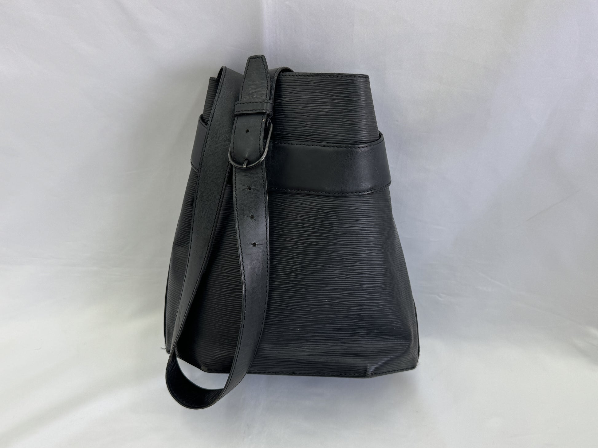 LOUIS VUITTON Vuitton Sac DePaul PM Noir Shoulder Bag