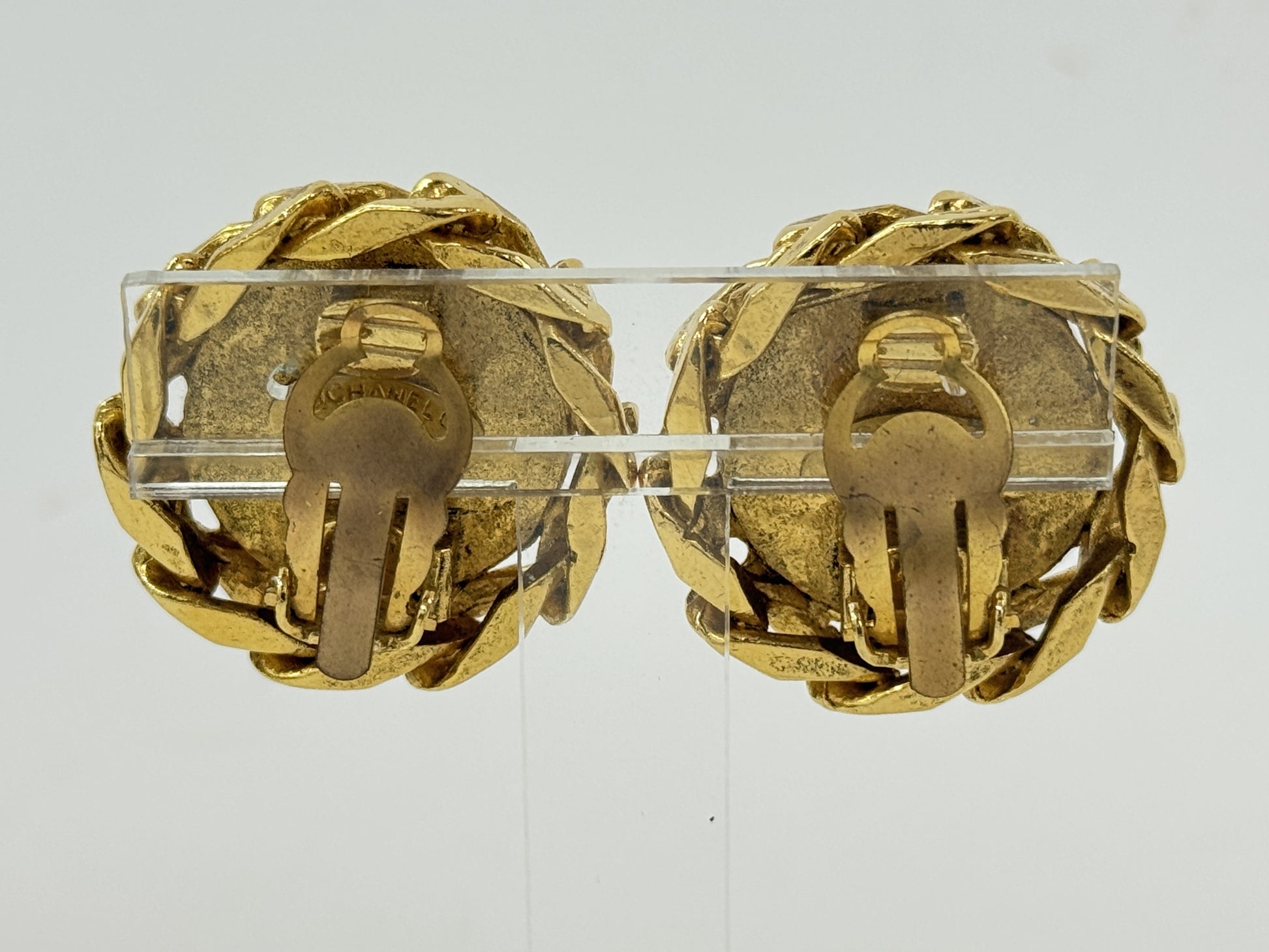 CHANEL Vintage Classic Earrings