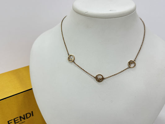 FENDI Fendi F's Necklace Necklace