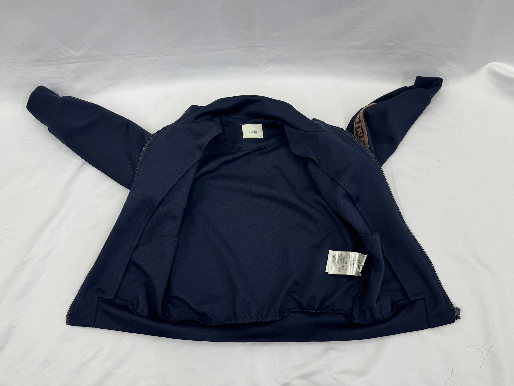 FENDI Zucca Jacket Jersey Size 6A Jacket