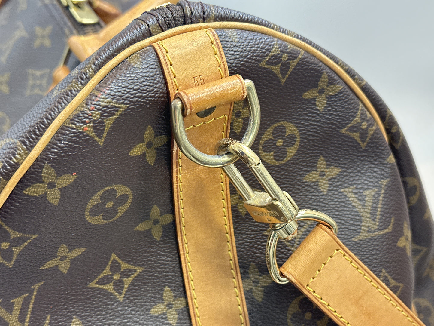LOUIS VUITTON LV Key Polvangliere 55 Boston Bag Boston Bag