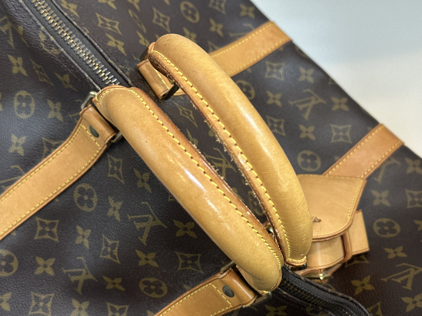 LOUIS VUITTON LV Key Polvangliere 55 Boston Bag Boston Bag