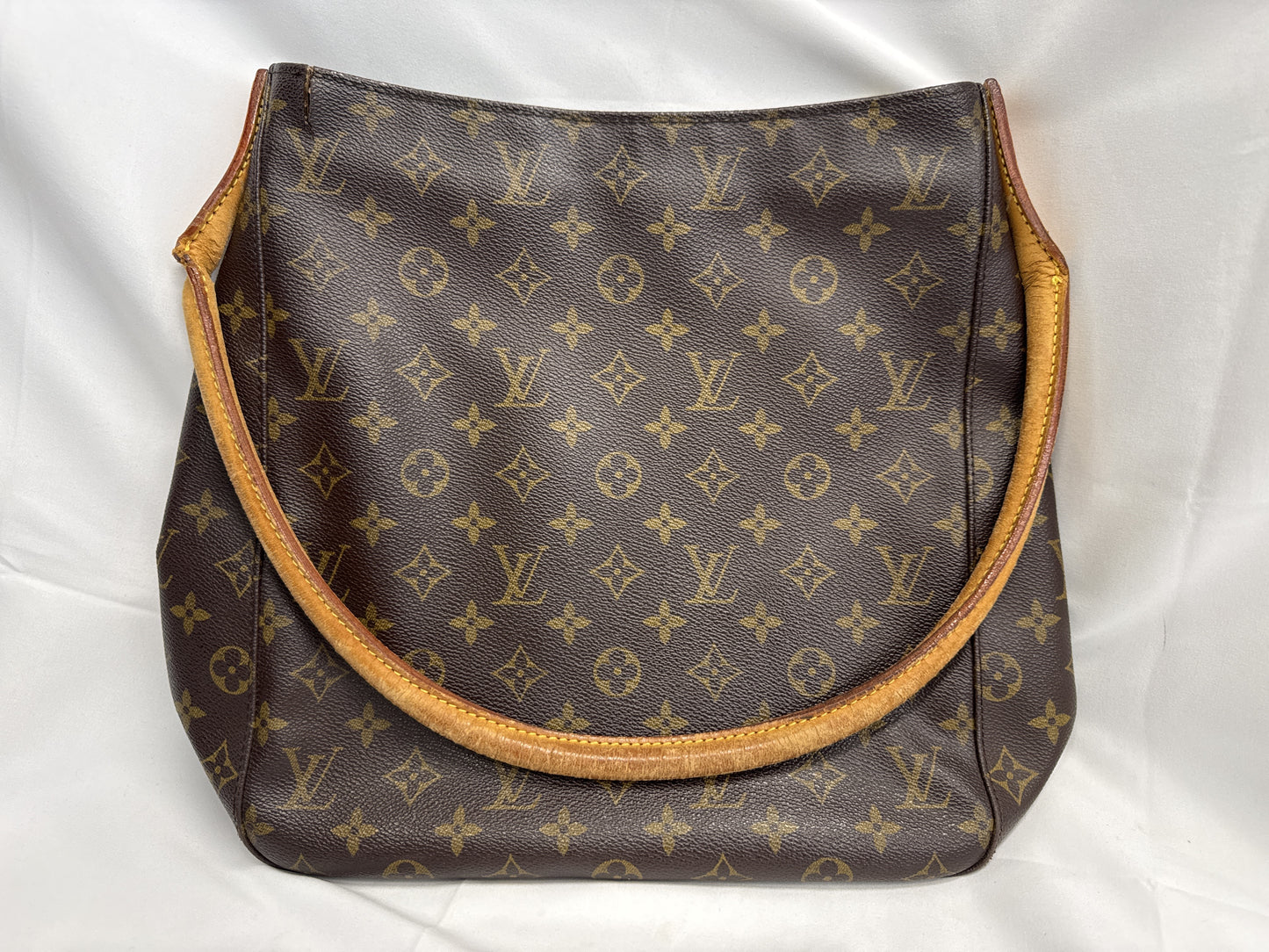 LOUIS VUITTON Monogram Looping GM Shoulder Bag Handbag