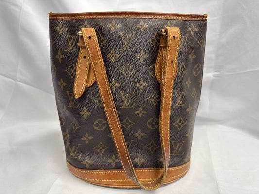 LOUIS VUITTON Vuitton Bucket PM Handbag