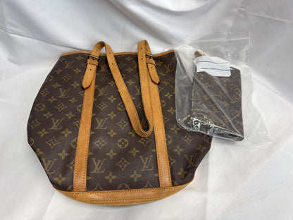 LOUIS VUITTON Vuitton Monogram Bucket GM with Pouch Tote Bag Handbag