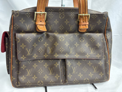 LOUIS VUITTON Vuitton Myrtle Plissite Handbag