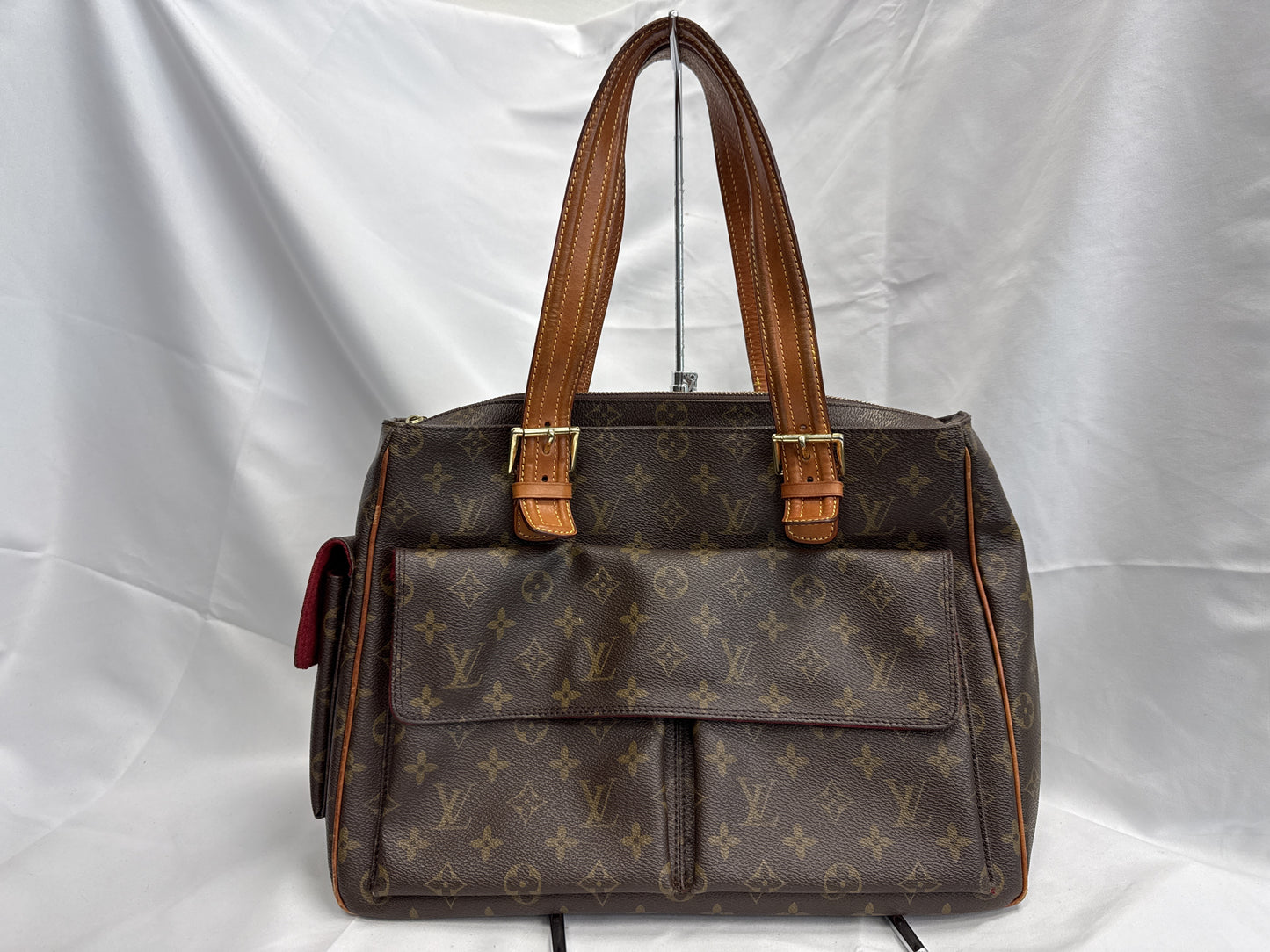 LOUIS VUITTON Vuitton Myrtle Plissite Handbag