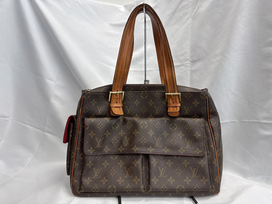 LOUIS VUITTON Vuitton Myrtle Plissite Handbag