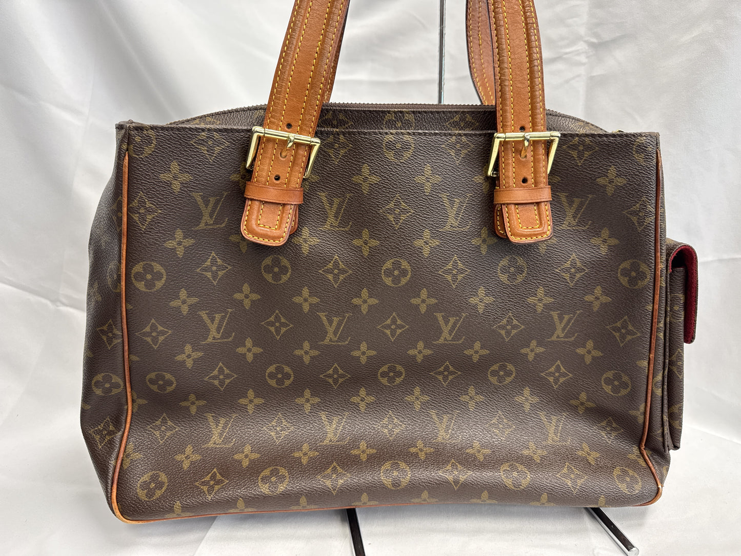LOUIS VUITTON Vuitton Myrtle Plissite Handbag