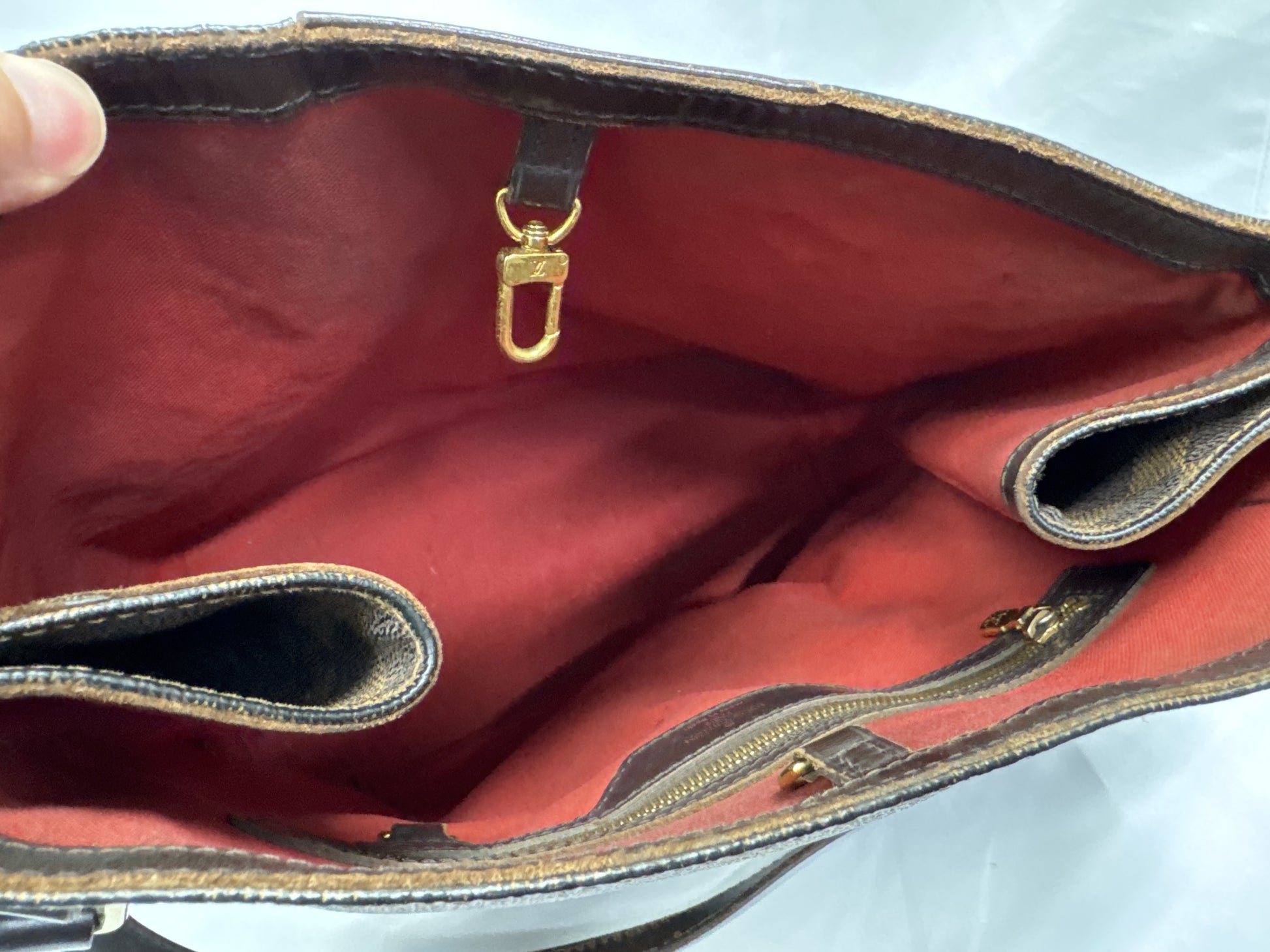 LOUIS VUITTON Vuitton Hippo Rivington Handbag