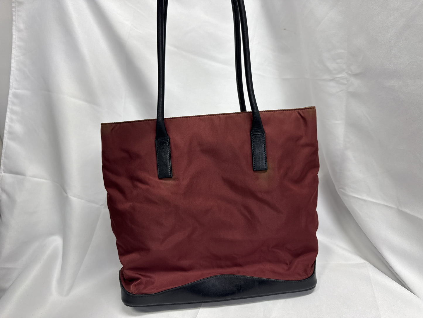 PRADA PRADA Nylon Bag Bordeaux Tote Bag