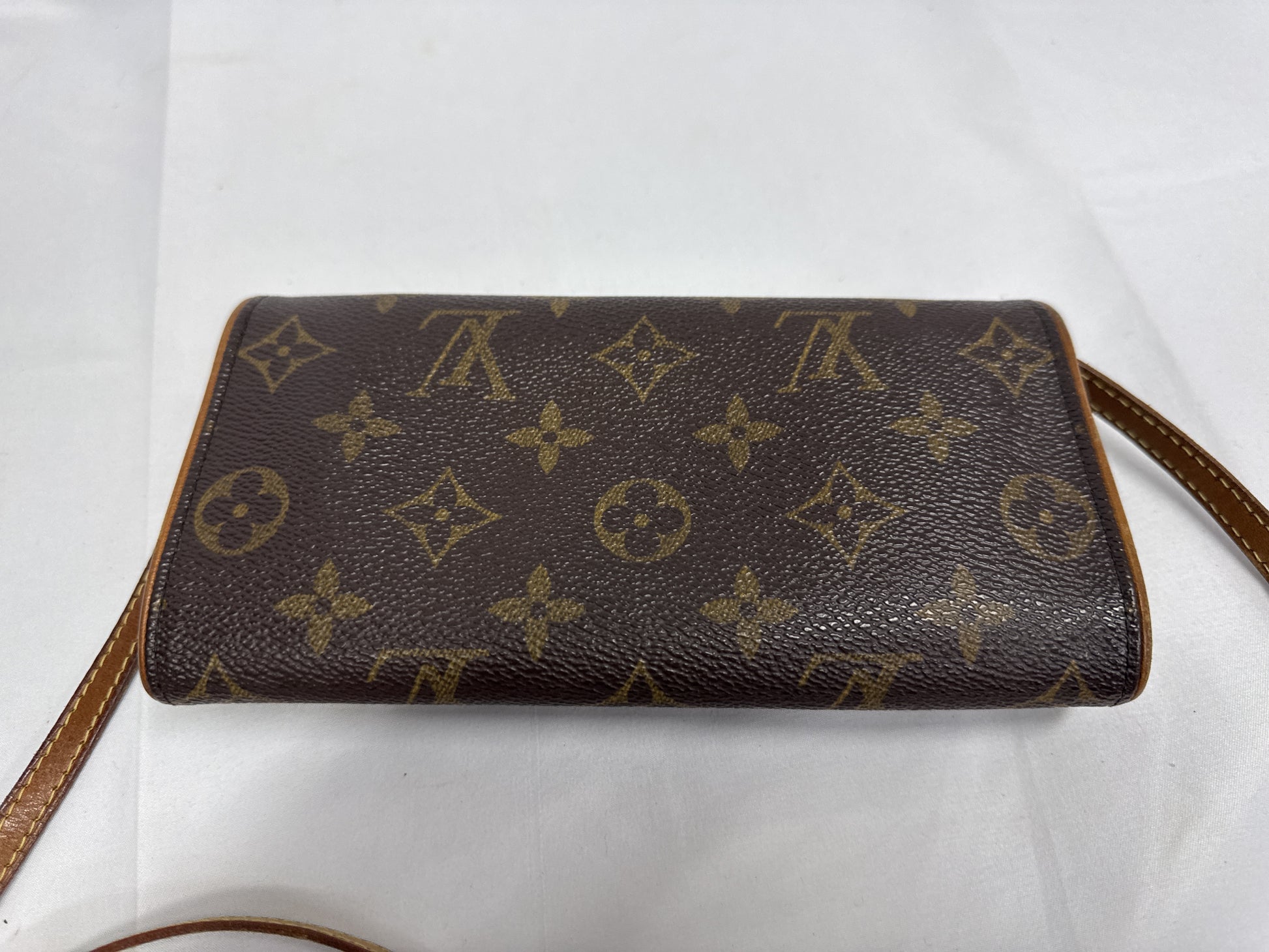 LOUIS VUITTON Vuitton Pochette Twin PM Shoulder Bag with Shoulder Strap