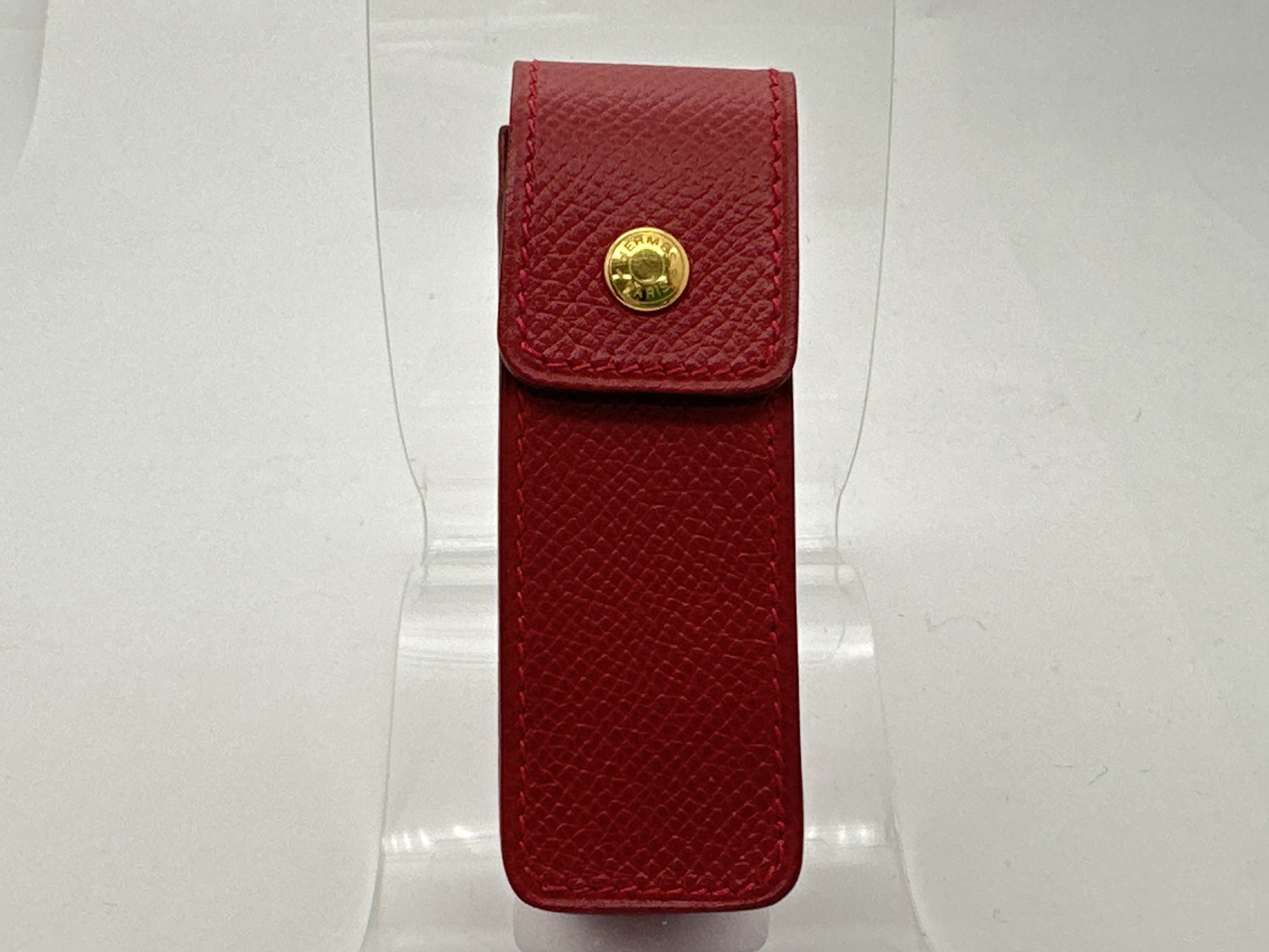HERMES Gum Case Lip Case Kushbel Red Box Other Accessories